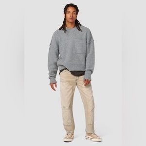 The Hudson Carpenter Straight Double Front Distressed Jean. Brand New with Tags.